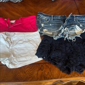 Abercrombie & Fitch 4  Shorts bundle